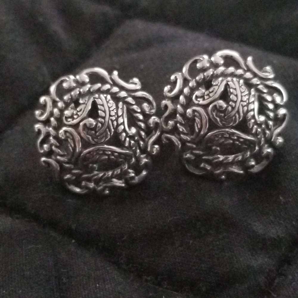 Carolyn Pollack Sterling Silver Earrings